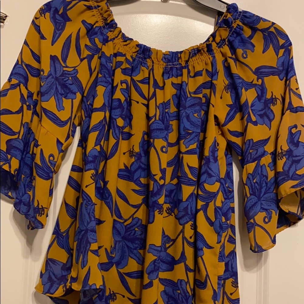 Off the shoulder blouse